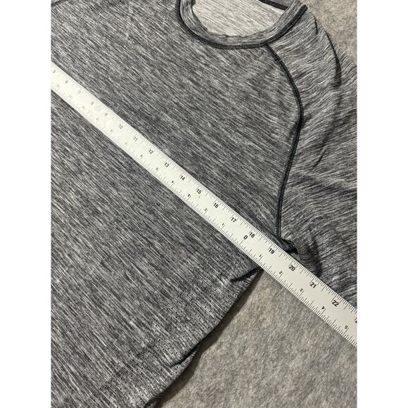 Lululemon Mens Medium T-Shirt Metal Vent Tech Short Sleeve Performance Gray - Picture 3 of 5